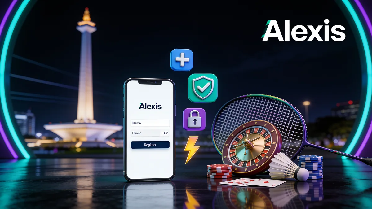 alexis di Indonesia — Cara Mendaftar di ALEXISTOGEL